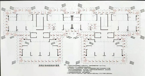 四川悬挑梁平面布置图
